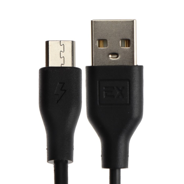 Кабель Exployd EX-K-480, microUSB - USB, 1 м, черный - фото 51458476