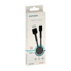 Кабель Exployd EX-K-1393, Type-C - USB, 3 А, 2 м, силиконовая оплетка, черный - фото 51458492 Кабель Exployd EX-K-1393, Type-C - USB, 3 А, 2 м, силиконовая оплетка, черный - фото 51458492