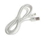 Кабель Exployd EX-K-1390, microUSB - USB, 2.4 А, 2 м, силиконовая оплетка, белый - Фото 3