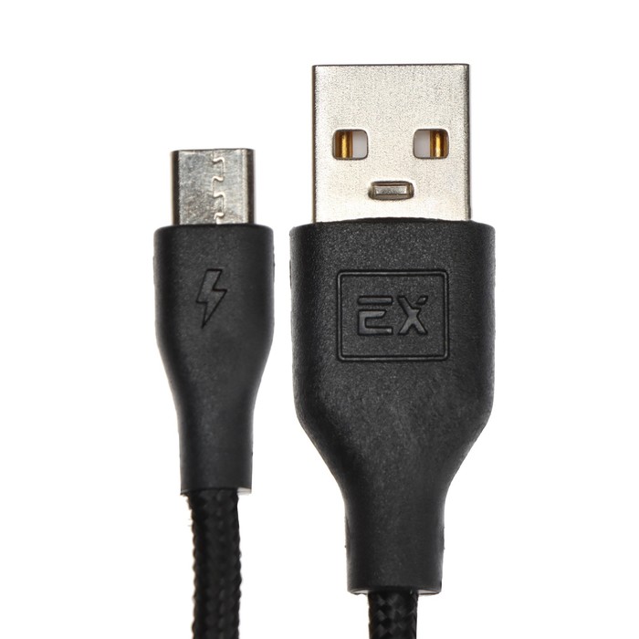 Кабель Exployd Classic EX-K-492, microUSB - USB, 1 м, черный - фото 51458580