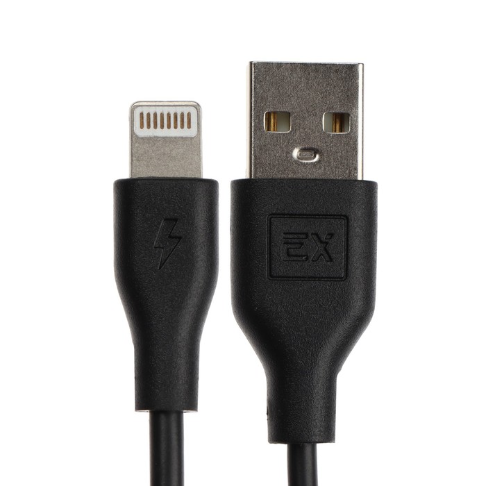 Кабель Exployd Classic EX-K-482, Lightning - USB, 1 м, черный - фото 51458617