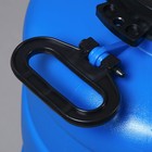 Фляга пищевая, 50 л, горловина 18.5 см, пластиковая, синяя - Фото 2