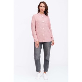 

Жакет женский, размер 56, цвет пудра