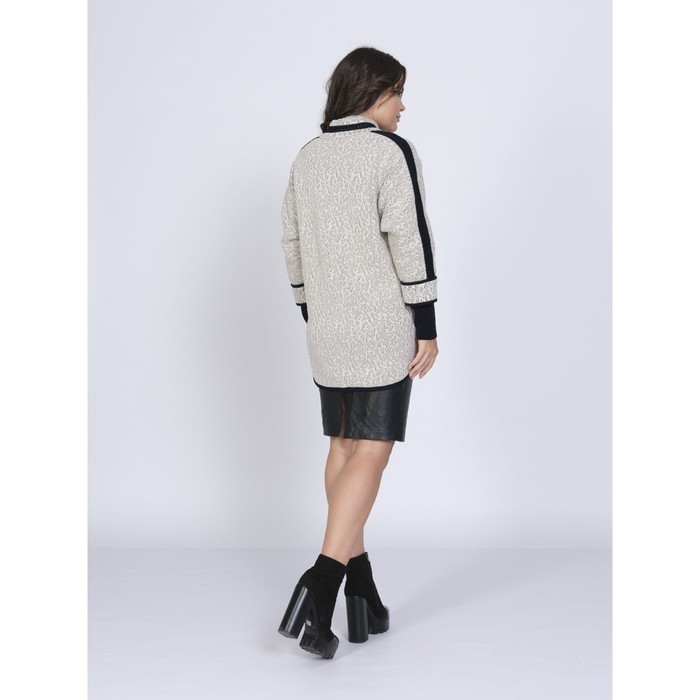 Жакет женский, размер 58, цвет бежевый 58779