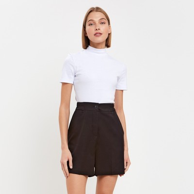 Футболка женская MINAKU SLIM FIT, белая, размер 42