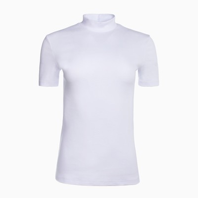 Футболка женская MINAKU SLIM FIT: цвет белый, р-р 46