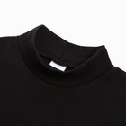 Футболка женская MINAKU: Basic line цвет черный, р-р 42 - фото 805888969