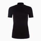 Футболка женская MINAKU: Basic line цвет черный, р-р 42 - фото 805888974