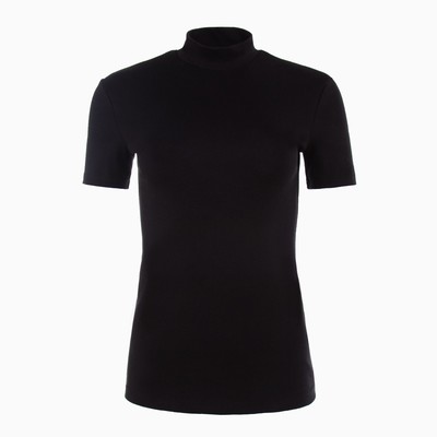 Футболка женская MINAKU SLIM FIT, чёрная, размер 46