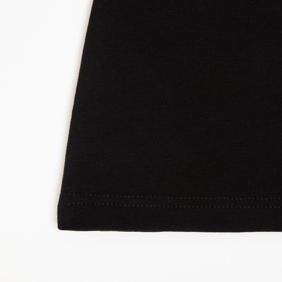 Футболка женская MINAKU SLIM FIT, чёрная, размер 46