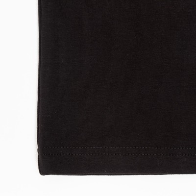 Футболка мужская MINAKU SLIM FIT: чёрная, р-р 42