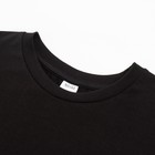 Футболка мужская MINAKU SLIM FIT: цвет чёрный, р-р 46 9336712