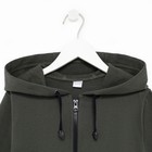 Толстовка детская НАЧЁС, цвет хаки, рост 140 см - фото 45710381