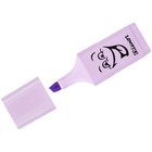Маркер текстовыделитель Luxor Eyeliter Pastel, 1.0-4.5 мм, чернила на водной основе, пастельный фиолетовый - фото 49743599