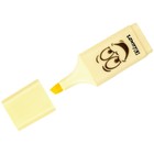 Маркер текстовыделитель Luxor Eyeliter Pastel, 1.0-4.5 мм, чернила на водной основе, пастельный жёлтый - фото 319175718
