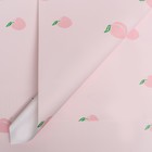 Пленка для цветов "Райский сад", 58 х 58 см, розовая - фото 319175799