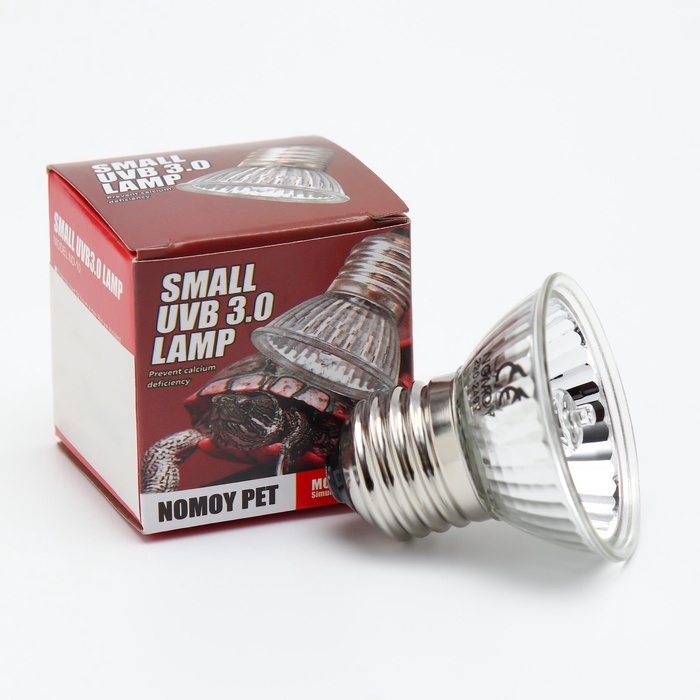 Лампа для террариума UVA+UVB mini NomoyPet, 25 Вт, цоколь Е27 - Фото 1