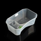 Отсадник для черепах, 40×24.5×13 см, белый - Фото 1