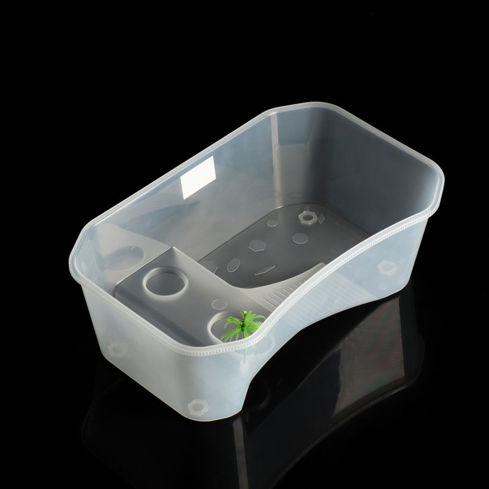 Отсадник для черепах, 40×24.5×13 см, белый - Фото 1