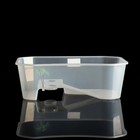 Отсадник для черепах, 40×24.5×13 см, белый - Фото 3