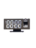 Часы-будильник электронные настольные с проекцией на потолок, 18.4×7.5 см, белая индикация - фото 51802840