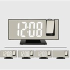 Часы - будильник электронные настольные с проекцией на потолок, термометром, календарем, USB - Фото 9