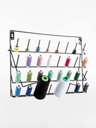 Органайзер-стойка для ниток, настенная/настольная, с подставкой, 40×31 см, чёрный - Фото 6