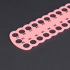 Органайзер для ниток мулине на 37 цветов, 30×6 см, МИКС - Фото 2