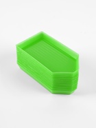 Органайзер-ванночка для бисера и страз, 4.8×9 см, фасовка 15 шт., зелёный - Фото 4