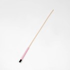 Стек из лозы для БДСМ, кожа, 60 см, розовый - Фото 1