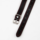 Кляп БДСМ «Косточка», 15×2.5 см, силикон, кожа, черная - Фото 4