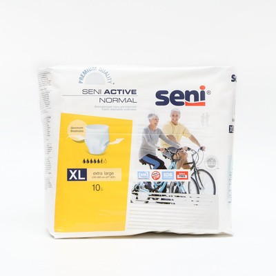 Трусы впитывающие для взрослых Seni ACTIVE NORMAL  extra largel, 10 шт
