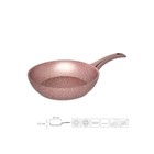 Сковорода, цвет розовое золото, d=20 см - Фото 1