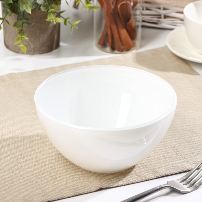 Салатник «Зефир», 800 мл, d=15,5 см, цвет белый - Фото 1