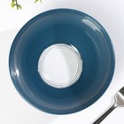 Салатник «Дымчатый аметист», 800 мл, d=15,5 см, цвет синий - фото 4367257