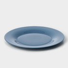Тарелка плоская «Дымчатый аметист», d=25 см, цвет синий - фото 4484259