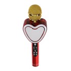 Микрофон для караоке Q5, 3 Вт, 1800 мАч, Bluetooth, FM, microSD, красный - фото 51458644 Микрофон для караоке Q5, 3 Вт, 1800 мАч, Bluetooth, FM, microSD, красный - фото 51458644