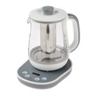 Чайник электрический TEFAL BJ551B10, стекло, 1.5 л, 1430 Вт, регулировка t°, белый - фото 126426