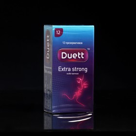 Презервативы DUETT Extra Strong 12 шт 9395328