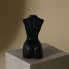 Свеча декоративная «Женское тело», чёрная, 9.5×4 см - Фото 3