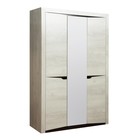 Шкаф 3-х дверный для одежды «Лючия» 33.02, 1528 × 580 × 2300 мм, бетон пайн белый / венге - Фото 1
