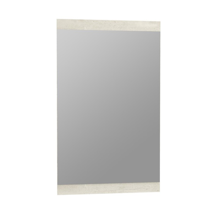 Зеркало навесное «Лючия» 33.13-01, 1000 × 20 × 600 мм, цвет бетон пайн белый - Фото 1