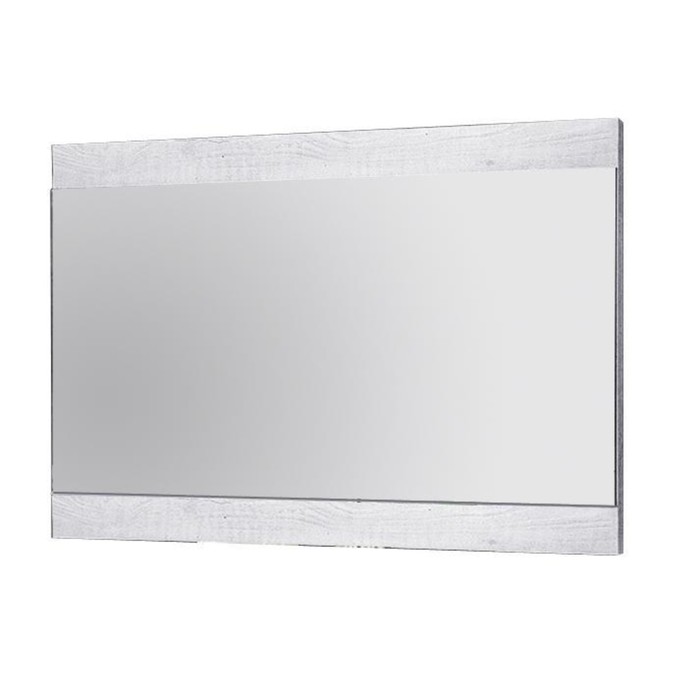 Зеркало навесное «Лючия» 33.13, 1300 × 20 × 700 мм, цвет бетон пайн белый - Фото 1