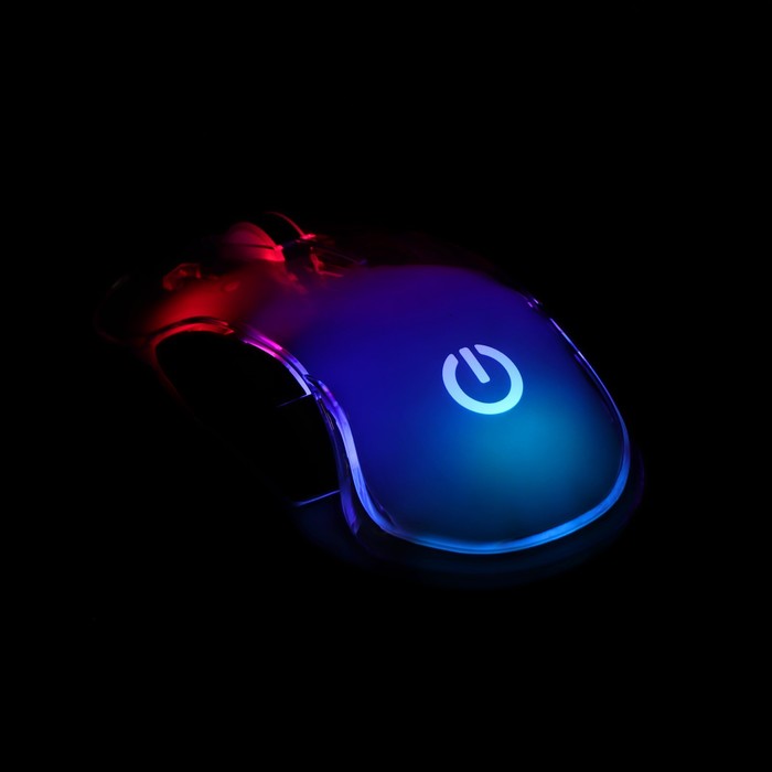 Мышь Perfeo "CHAMELEON", игровая, проводная, 8 кнопок, подсветка, 12800 dpi, USB, чёрная - фото 51306634