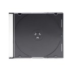 Бокс CDB-sl для CD/DVD дисков, вместимость 1 шт, пластик, прозрачный - фото 24425727