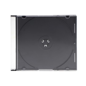 Бокс CDB-sl для CD/DVD дисков, вместимость 1 шт, пластик, прозрачный