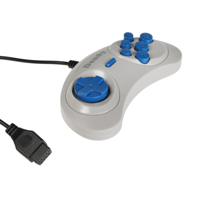 Игровой набор геймпад 2 шт световой пистолет для Dendy 8-bit 9pin узкий разъем 59900₽