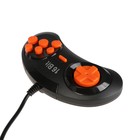 Геймпад для Sega 16-bit, 9pin, 2 шт в комплекте, оранжевый - фото 51458695 Геймпад для Sega 16-bit, 9pin, 2 шт в комплекте, оранжевый - фото 51458695