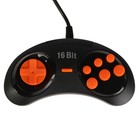 Геймпад для Sega 16-bit, 9pin, 2 шт в комплекте, оранжевый - фото 51458696 Геймпад для Sega 16-bit, 9pin, 2 шт в комплекте, оранжевый - фото 51458696