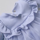 Платье для девочки KinDerLitto «Прованс», рост 56-62 см, цвет сиреневый - Фото 2